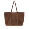 Manfield suede shopper bruin