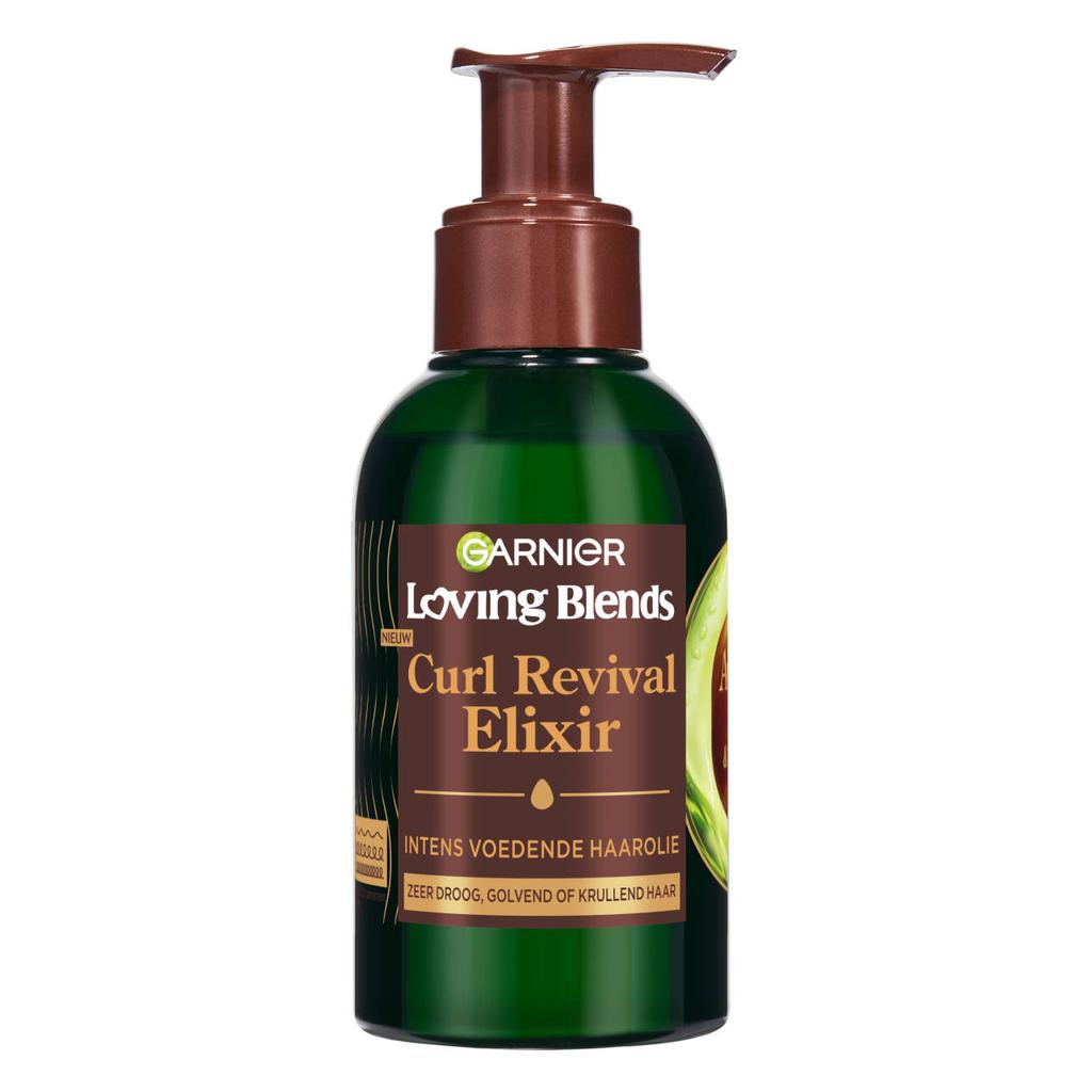 Garnier Loving Blends Avocado Olie & Shea Boter Curl Revival Elixir haarolie - 120 ml