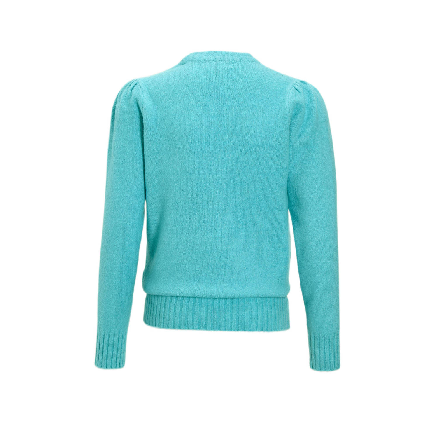 anytime puff sleeve gebreide trui