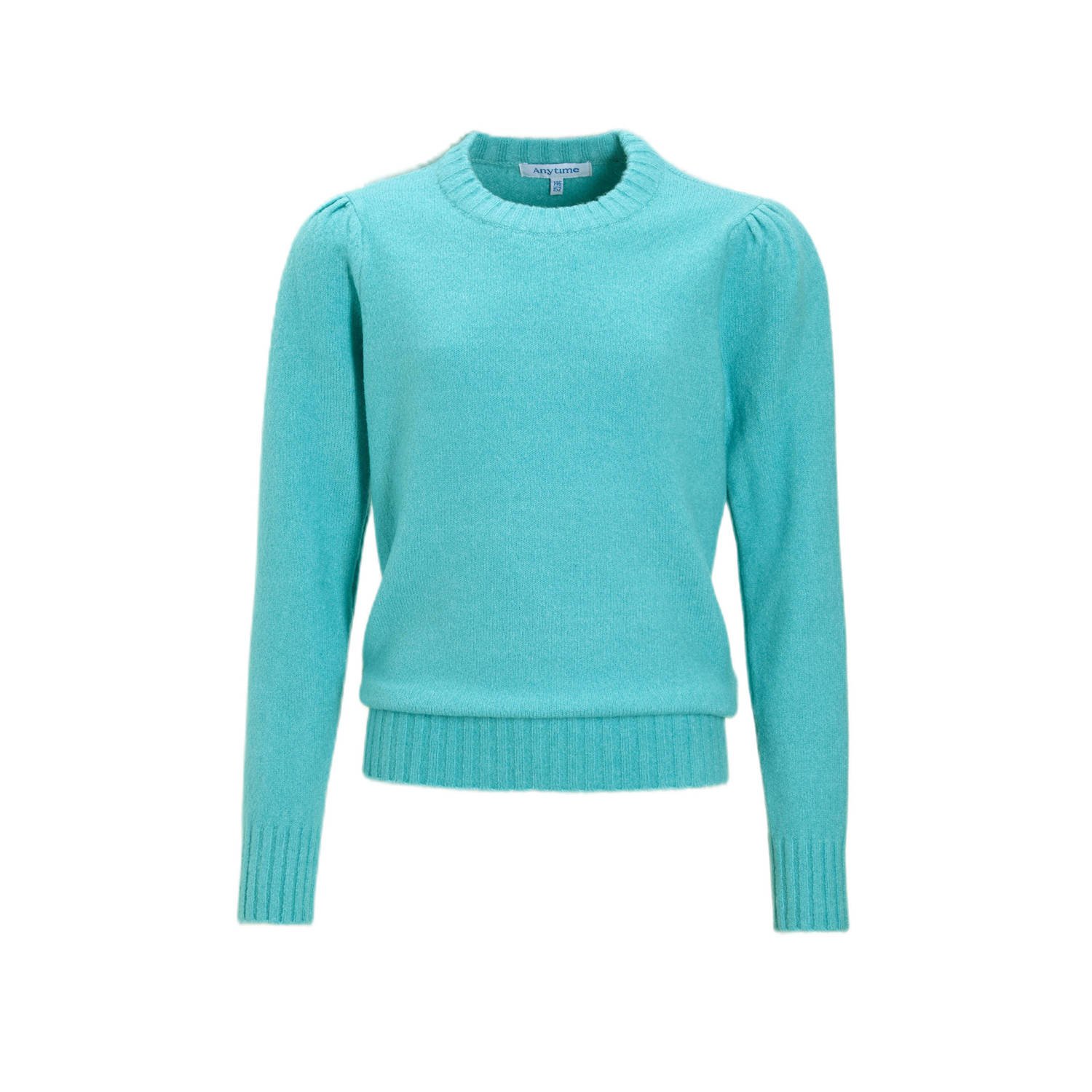 Anytime puff sleeve gebreide trui