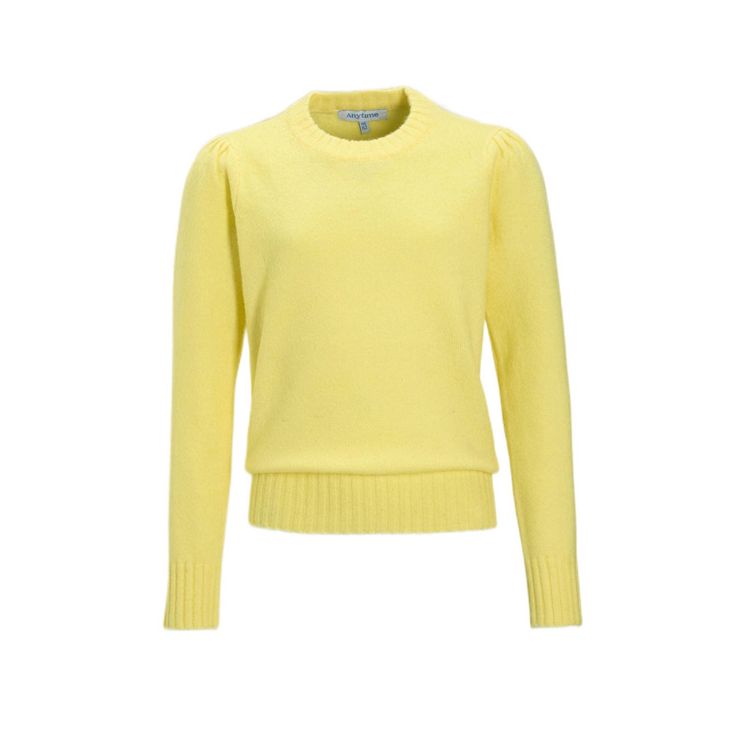 Anytime puff sleeve gebreide trui