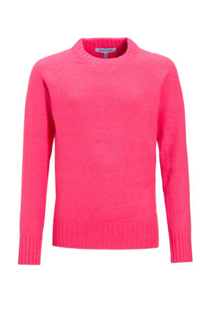 gebreide trui roze
