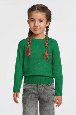 gebreide trui groen