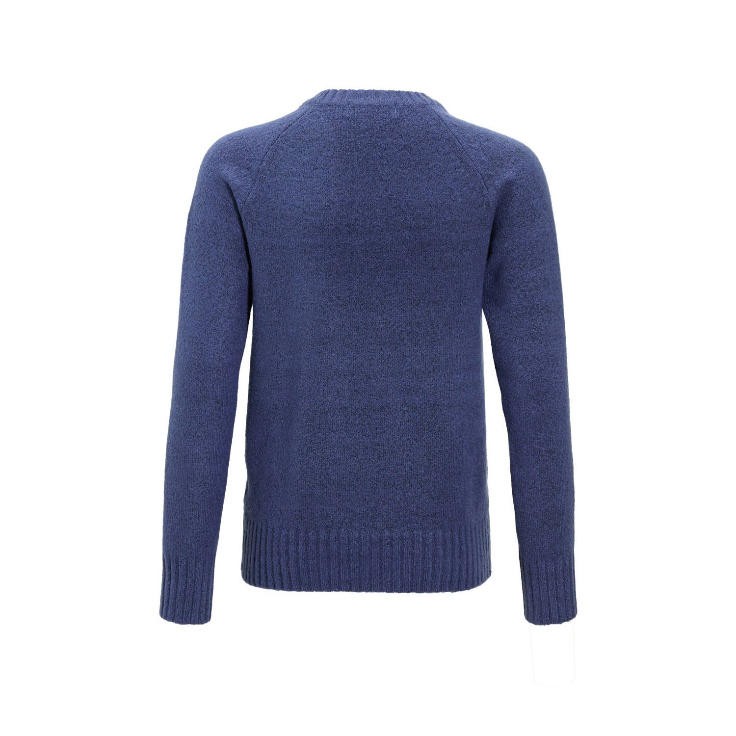 anytime gebreide trui blauw