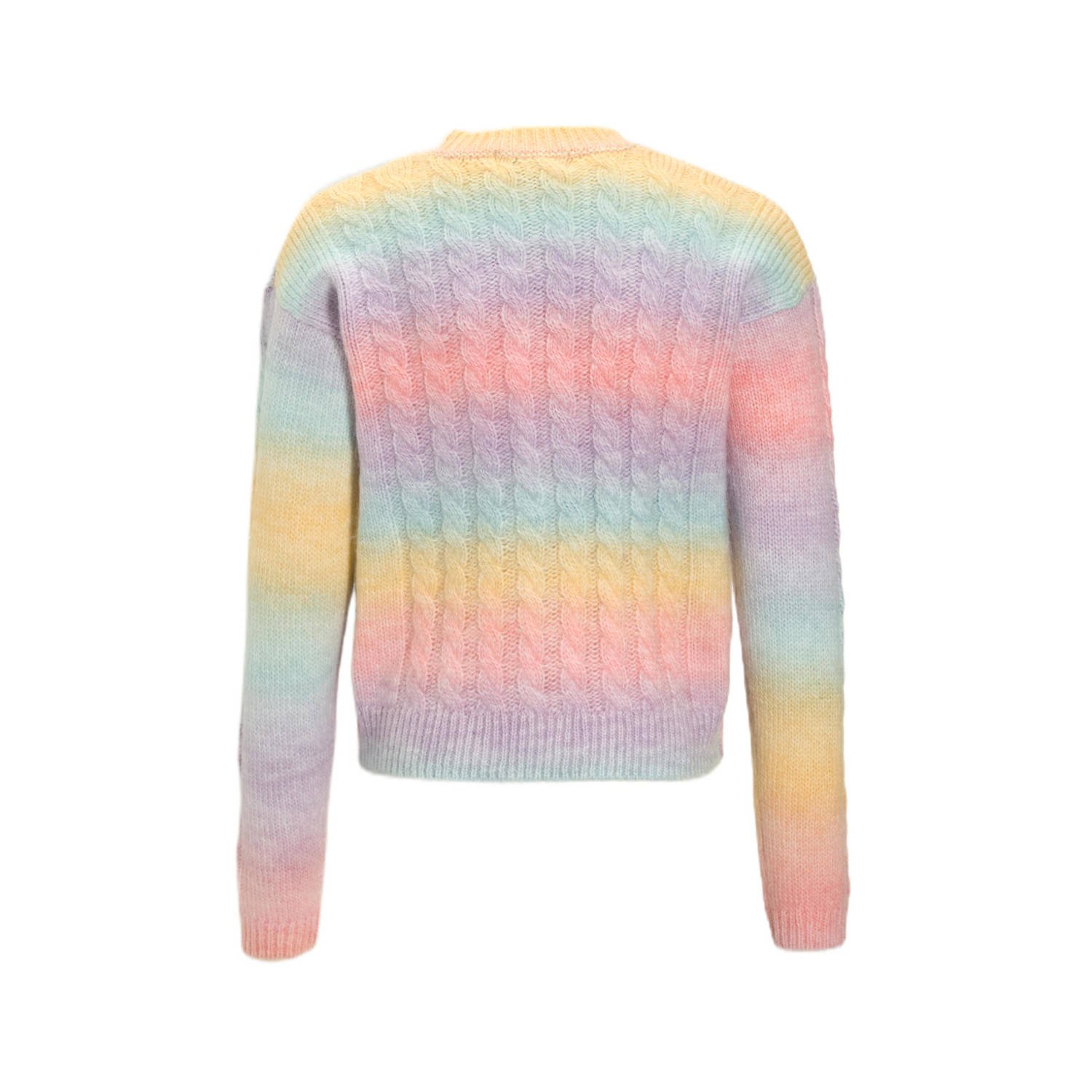 anytime kabelgebreide trui ombre