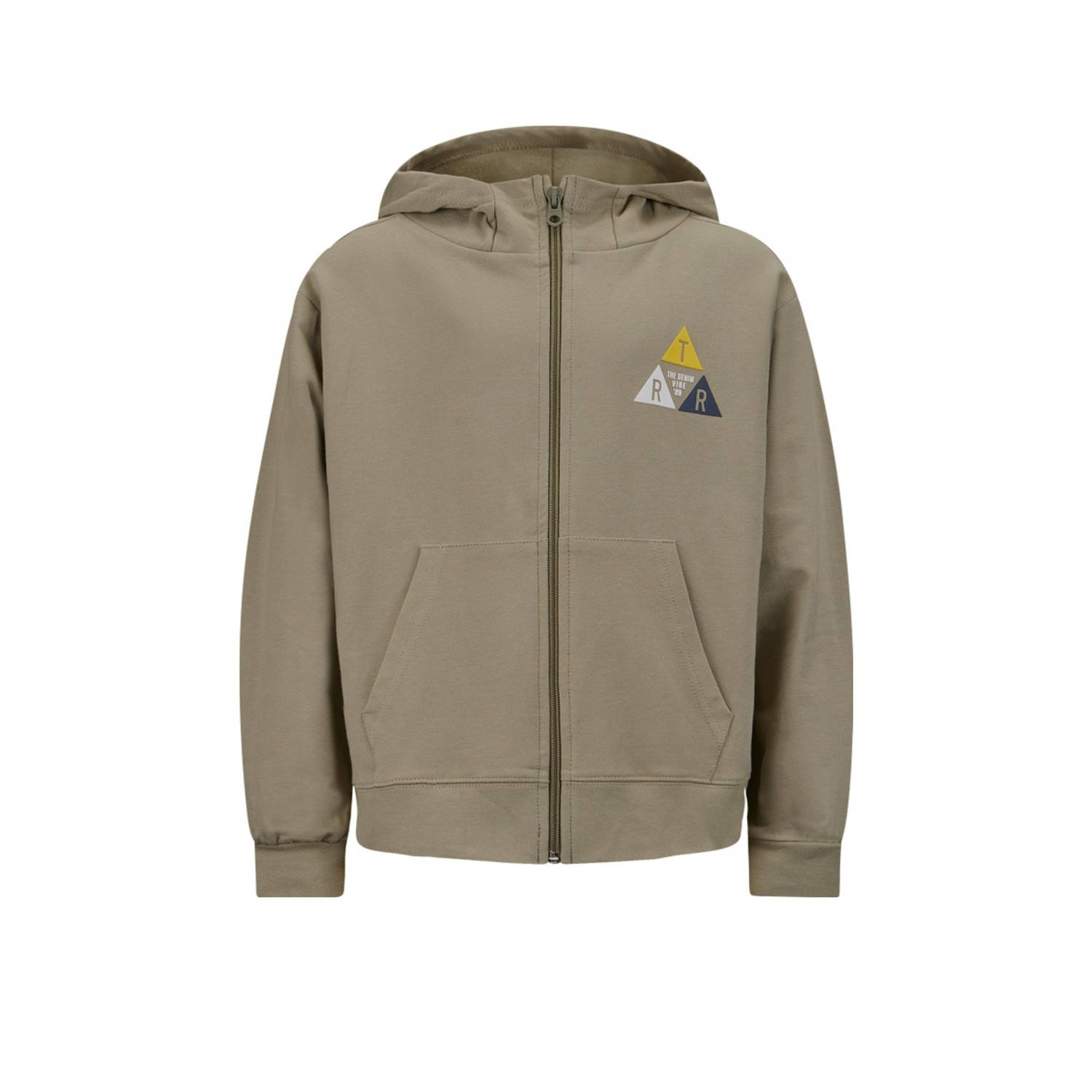 Retour Jeans sweatvest Jarno licht armygroen