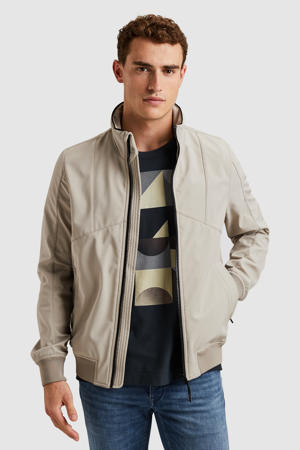 softshell jas beige