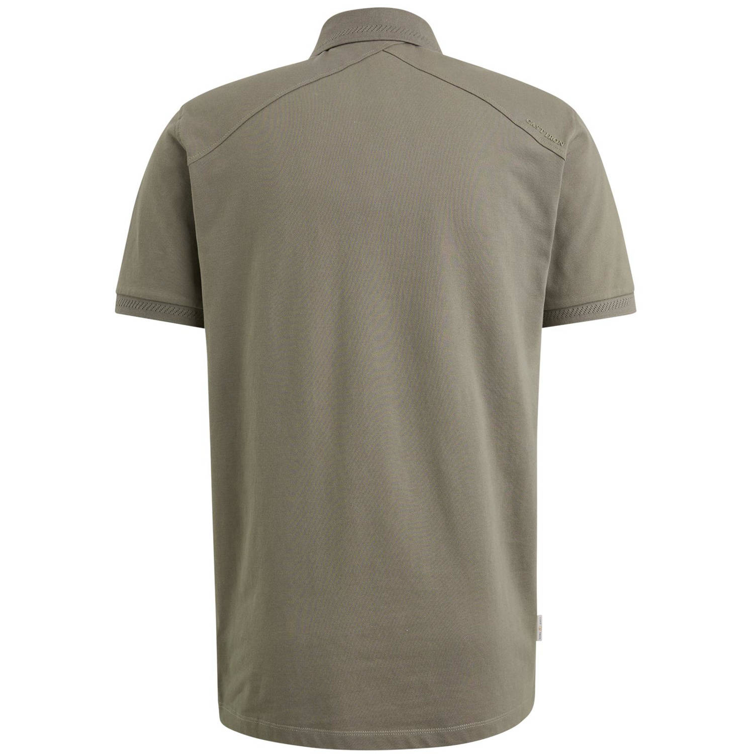 Cast Iron slim polo kaki