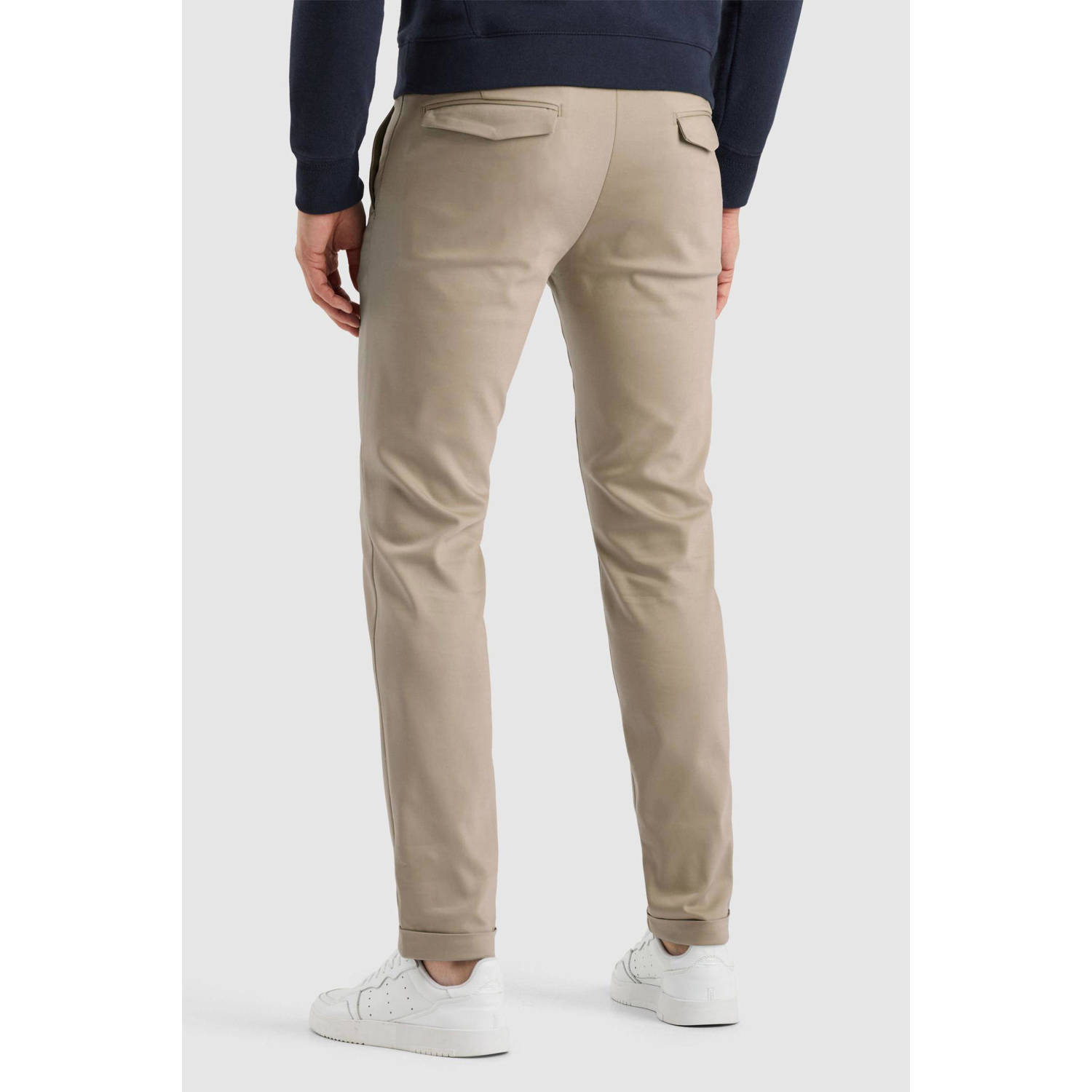 Cast Iron slim chino beige