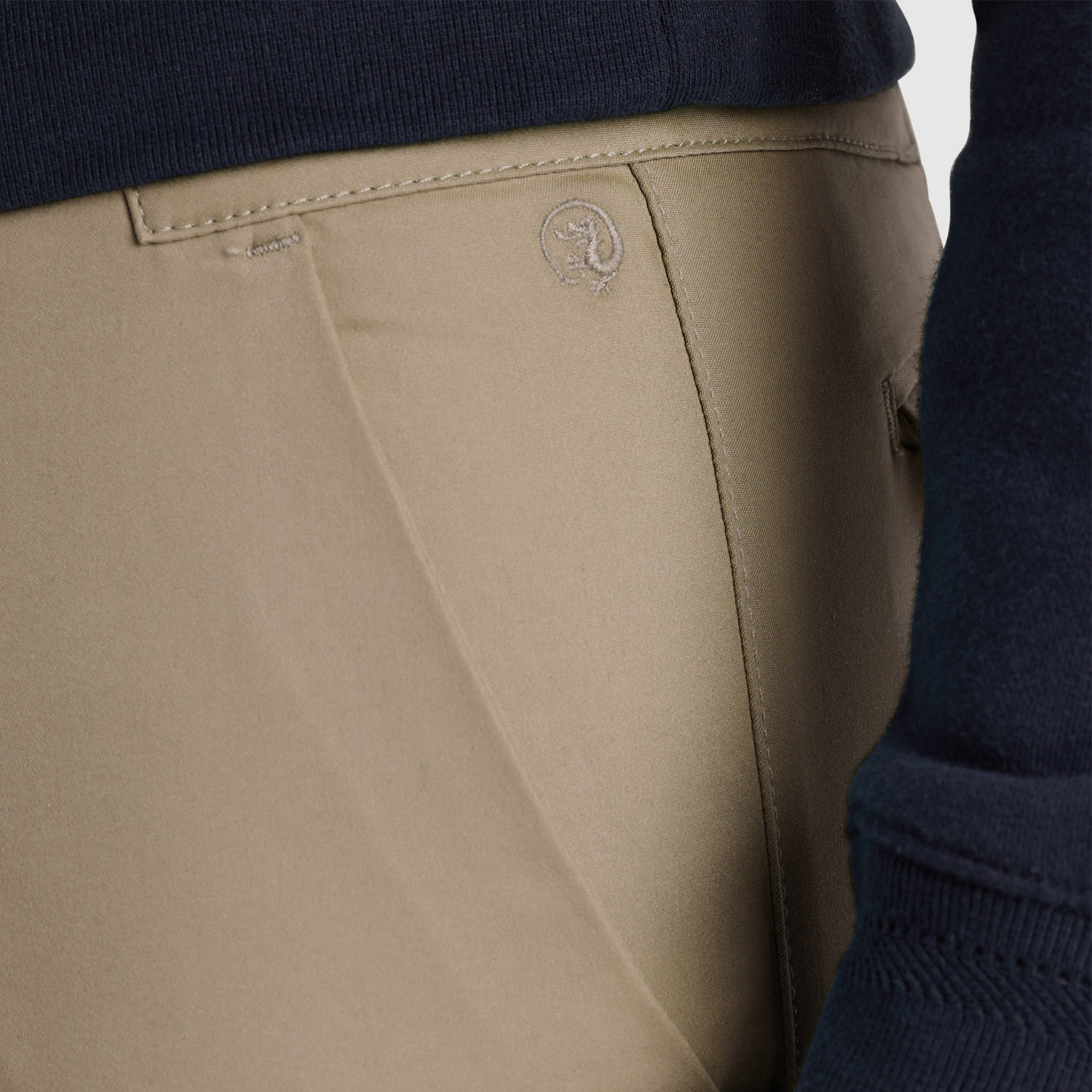 Cast Iron slim chino beige