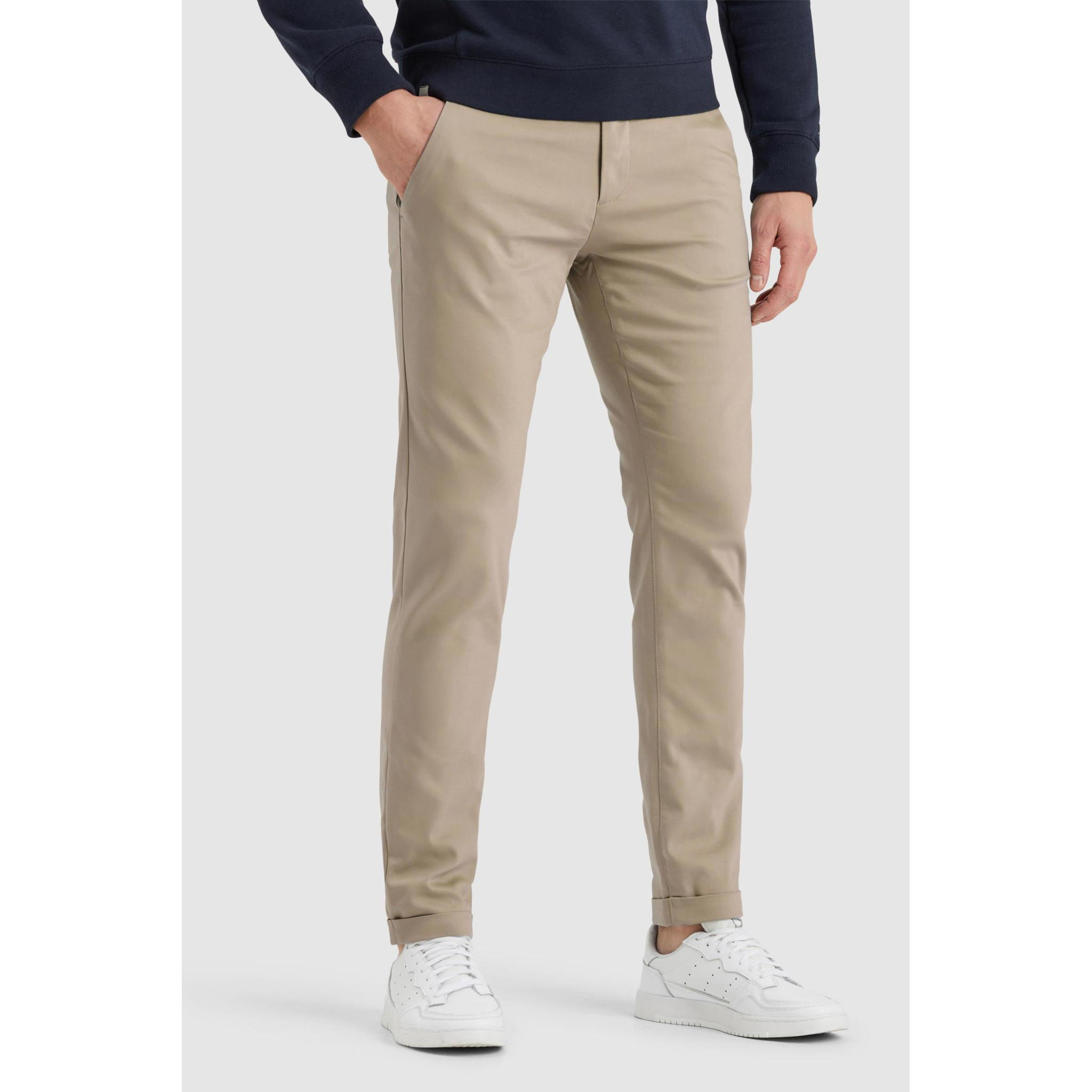 Cast Iron slim chino RISER beige | wehkamp