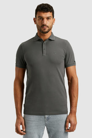 regular polo grijs