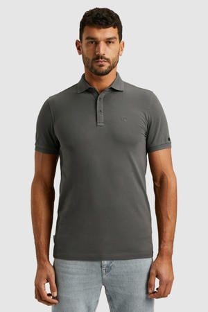 regular polo grijs