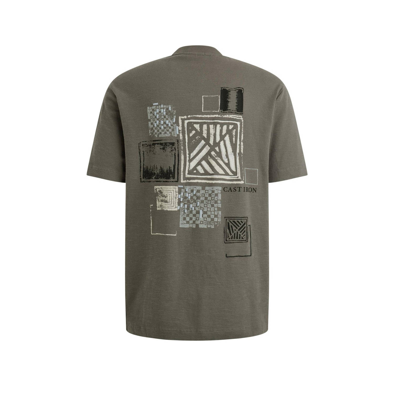 Cast Iron T-shirt grijs