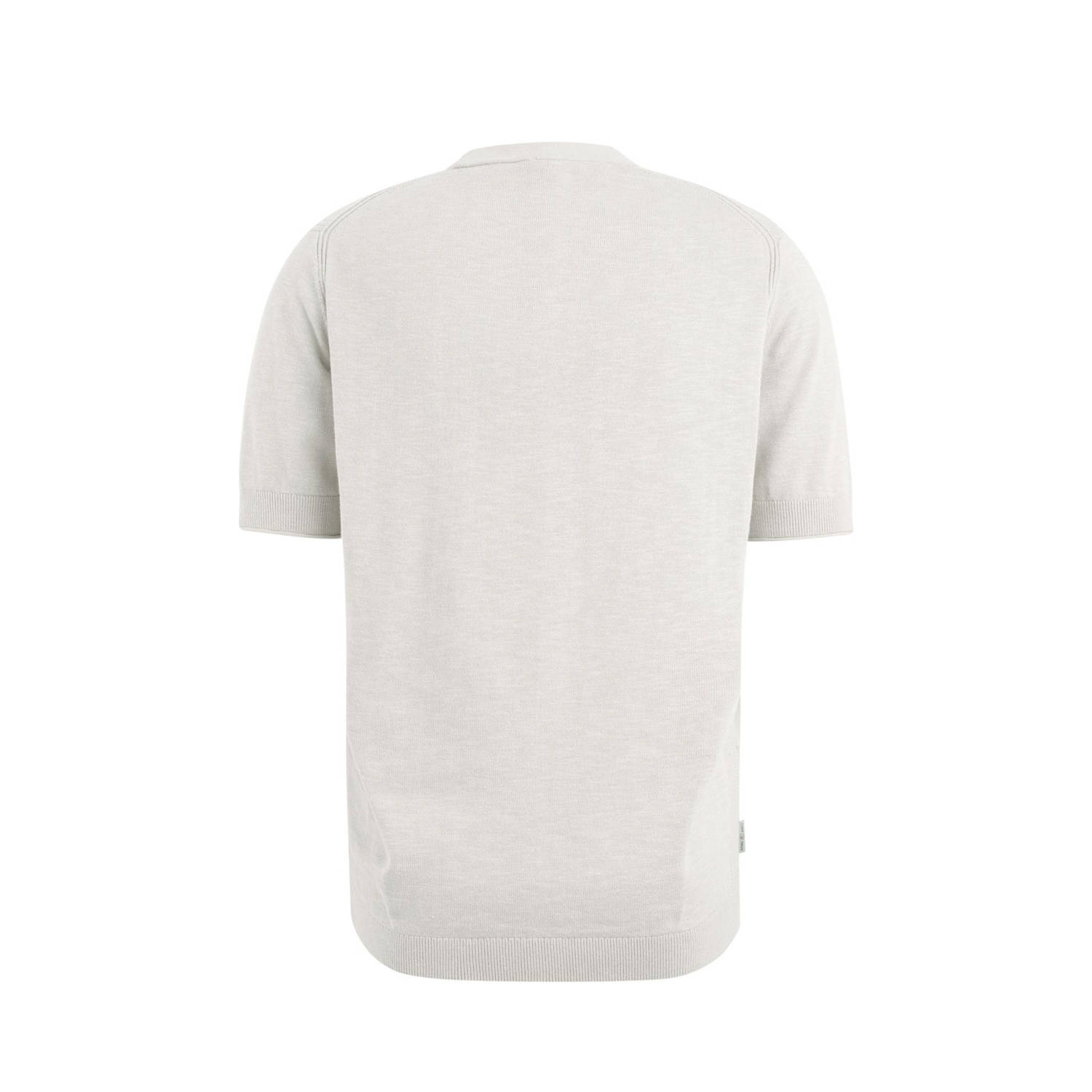 Cast Iron T-shirt gebreid wit