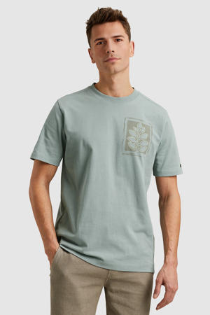T-shirt grijsblauw