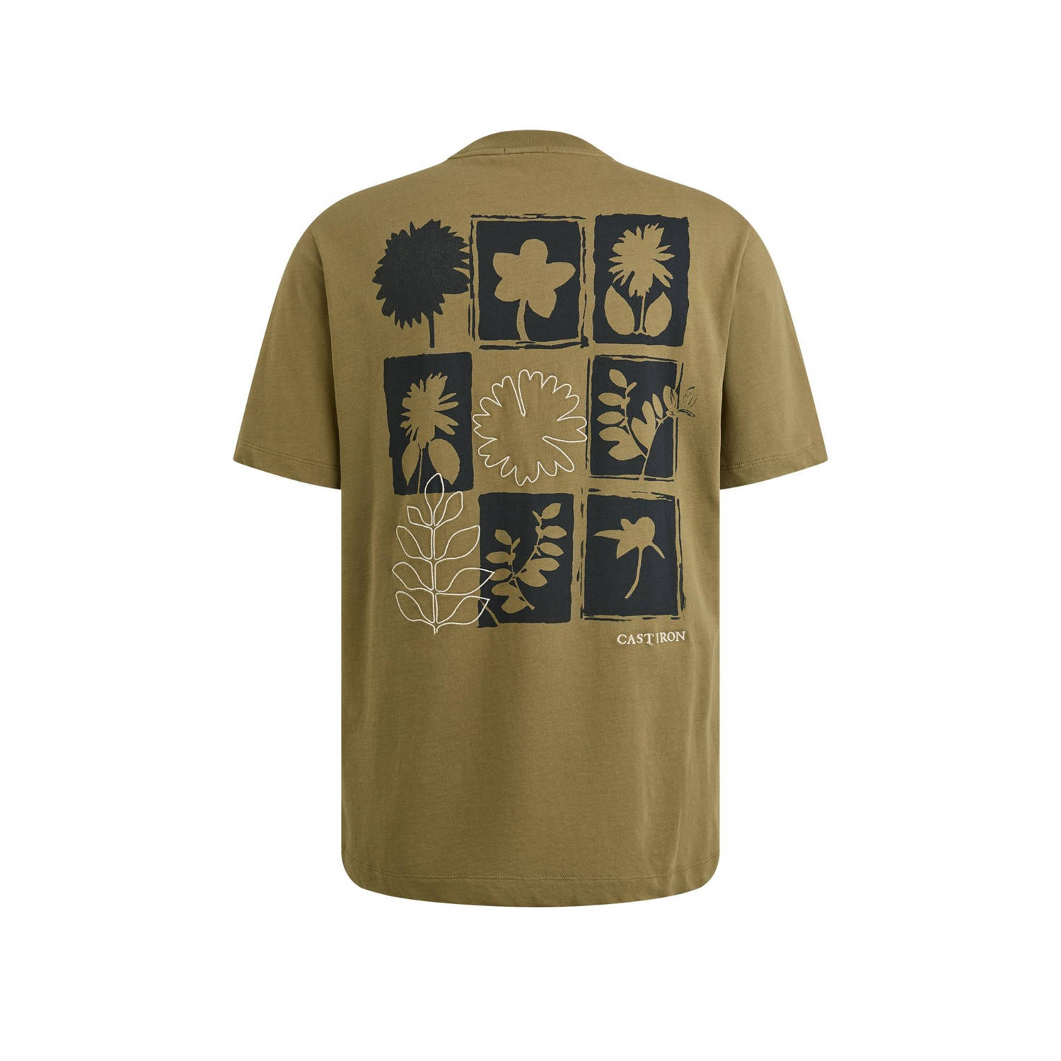 Cast Iron T-shirt kaki