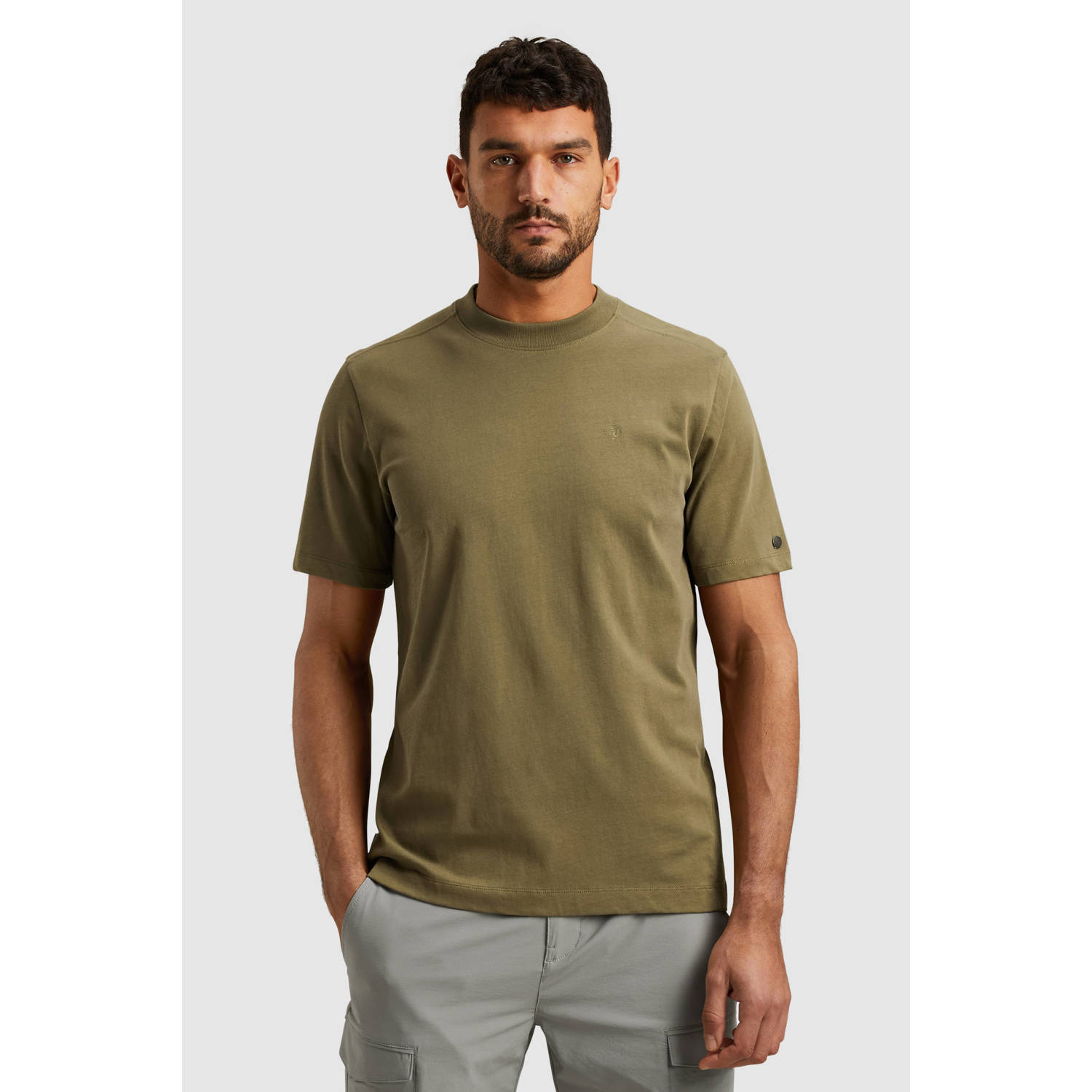 Cast Iron T-shirt kaki