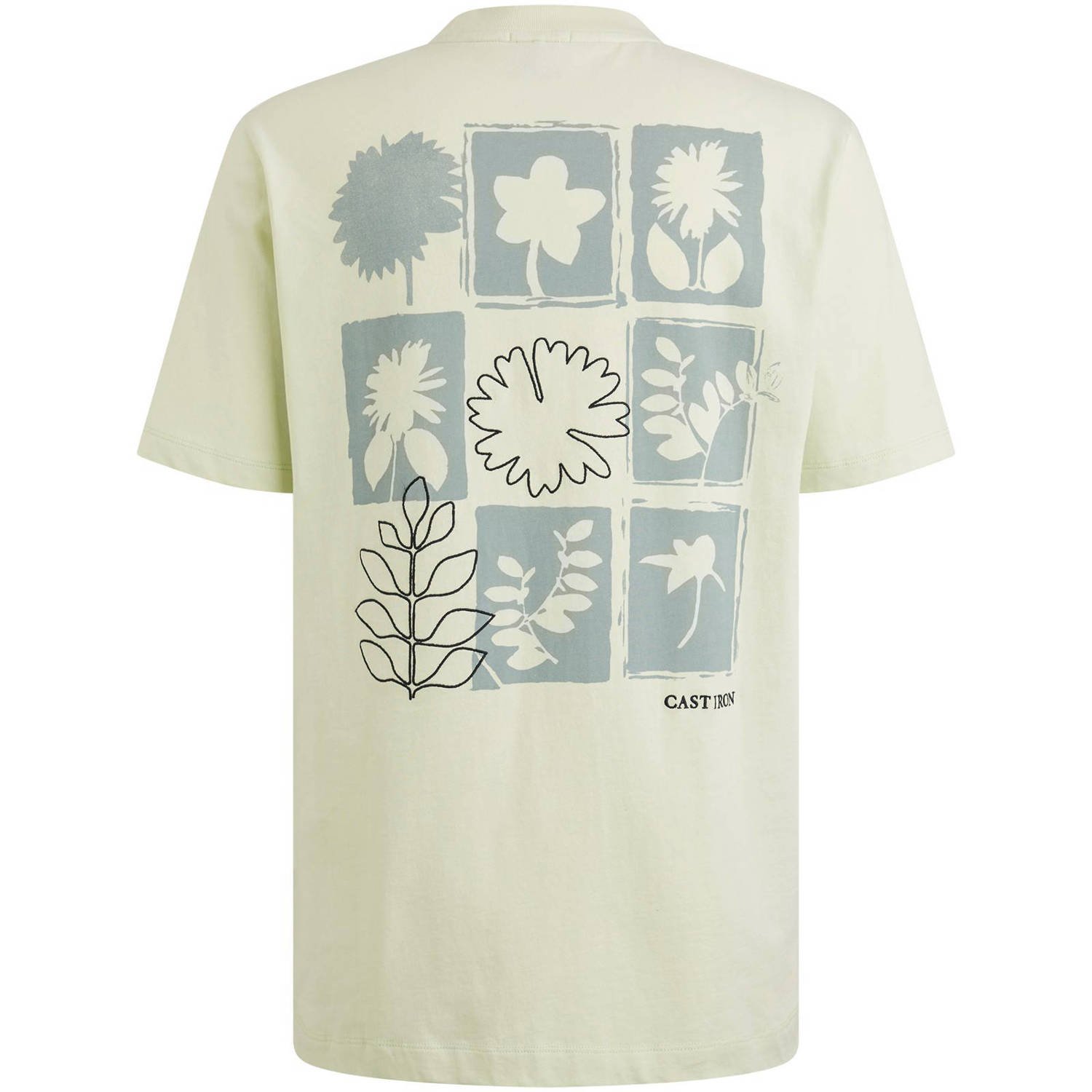 Cast Iron T-shirt lichtgroen