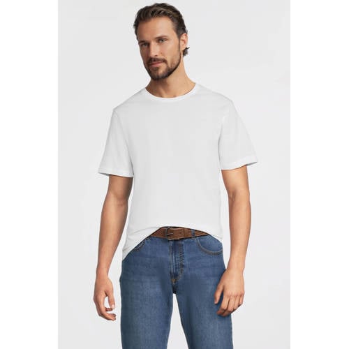 Anytime regular T-shirt wit afbeelding