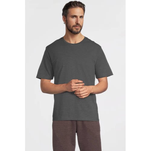 anytime regular T-shirt grijs melange afbeelding