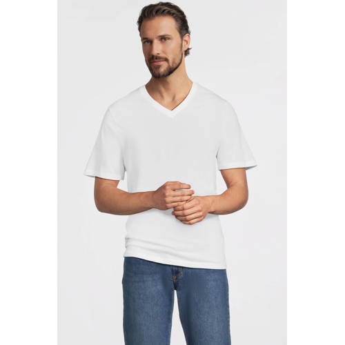 anytime regular T-shirt wit afbeelding
