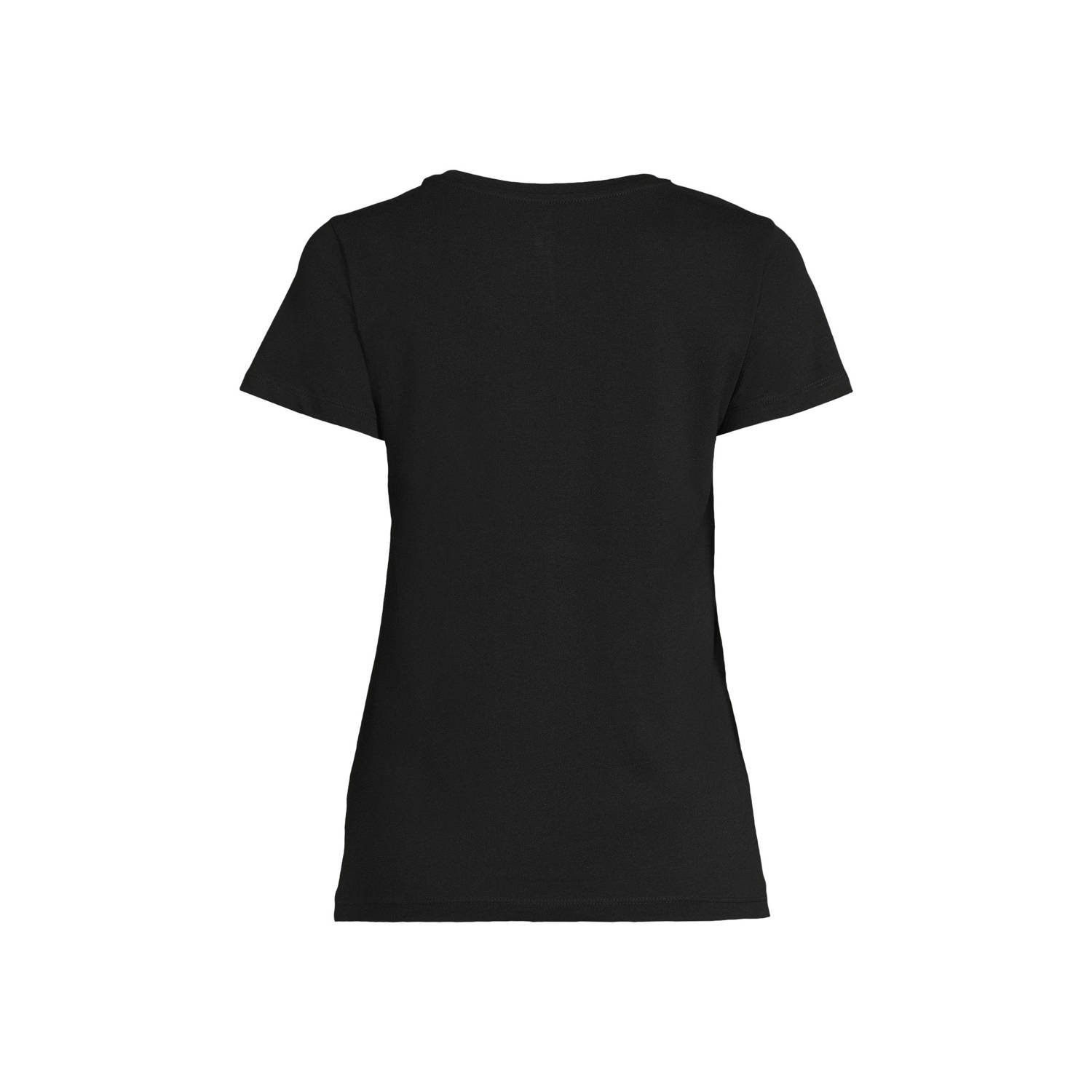 anytime T-shirt zwart