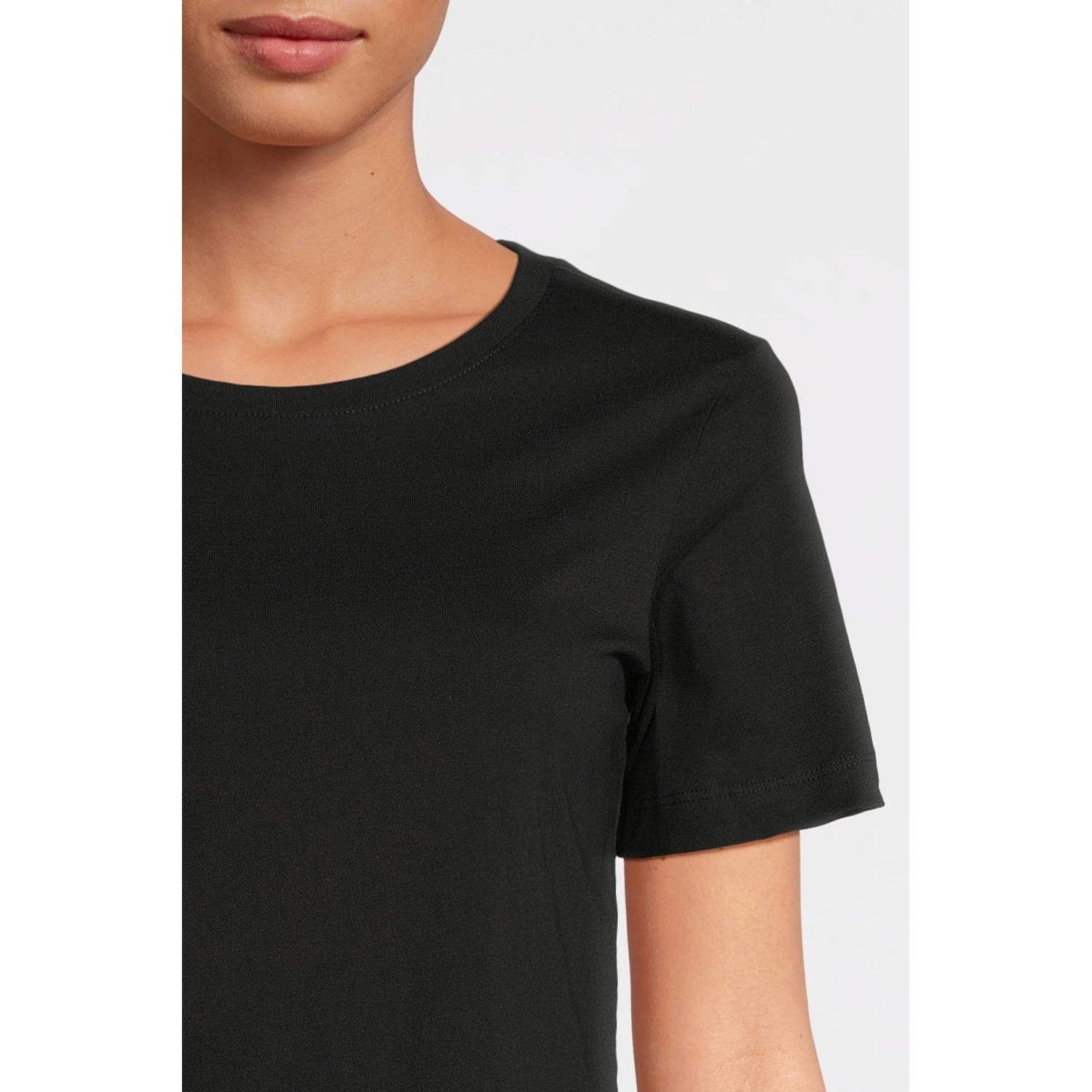 anytime T-shirt zwart