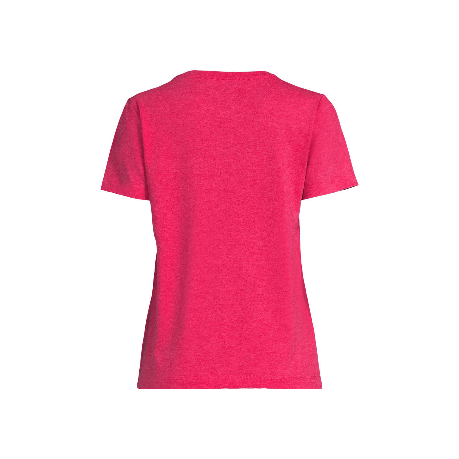 anytime T-shirt roze melange