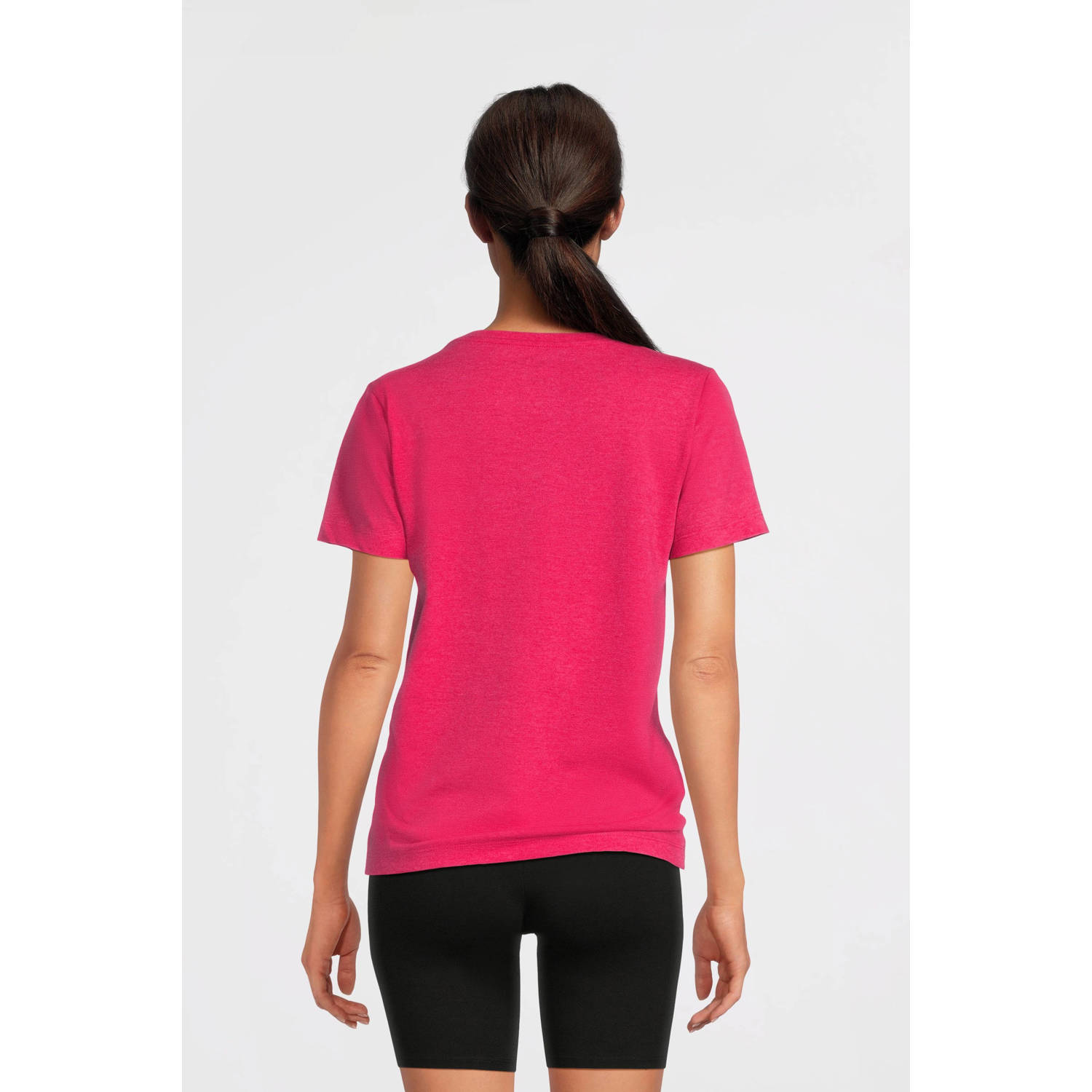 anytime T-shirt roze melange