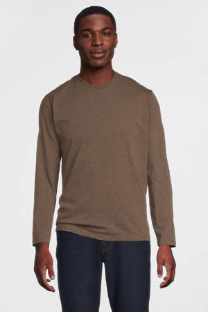 regular T-shirt bruin