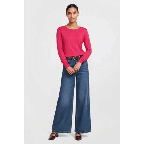 Anytime lomgsleeve roze melange afbeelding