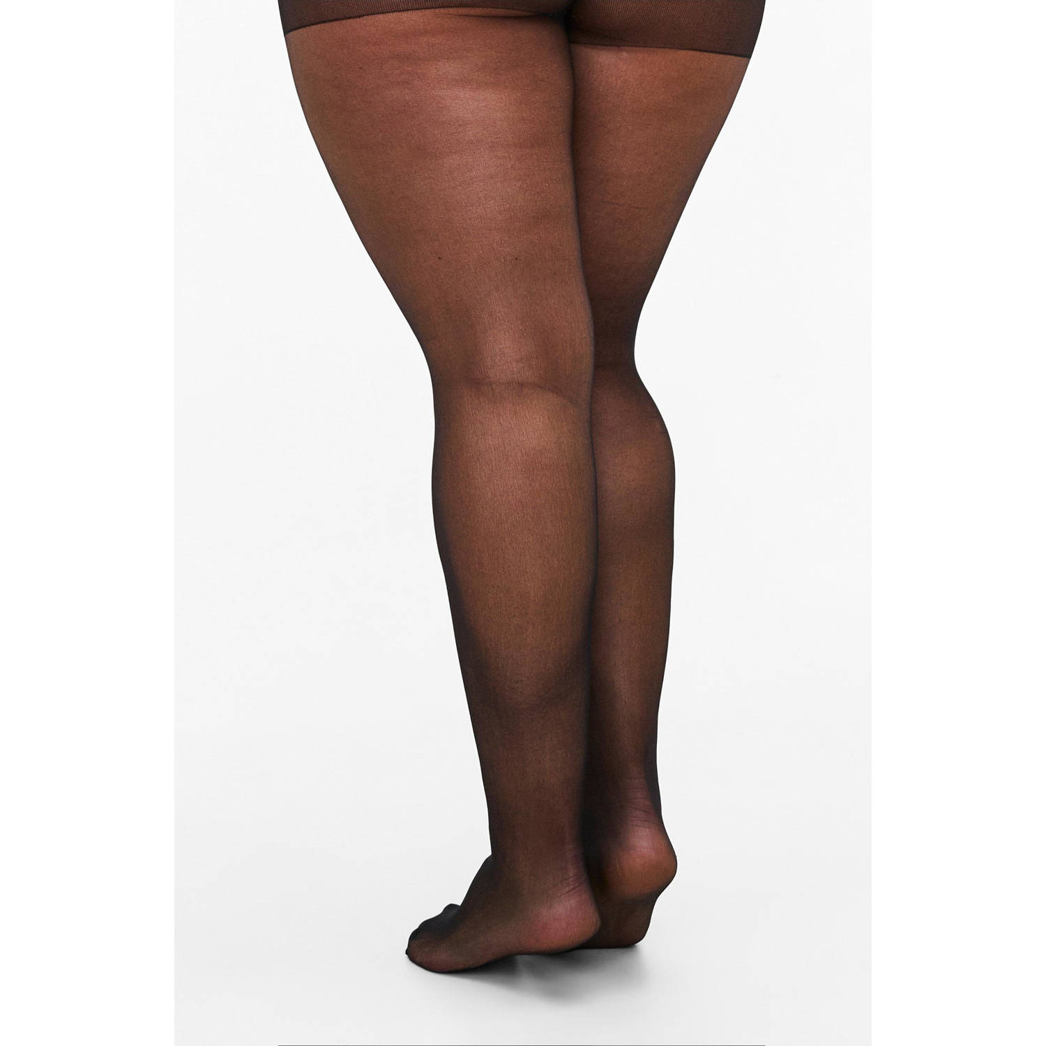 Zizzi panty 20 denier set van 2 zwart