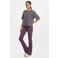 Anytime flare legging paars melange