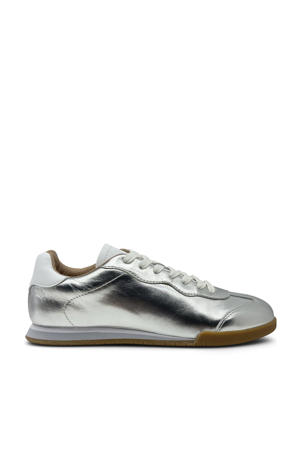 Lotus  leren sneakers zilver