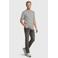 Anytime regular T-shirt grijs melange