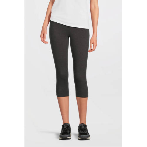 anytime capri legging donkergrijs melange afbeelding