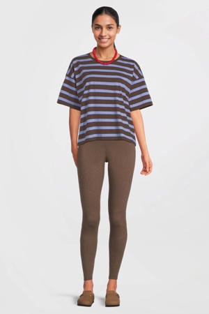 legging bruin melange