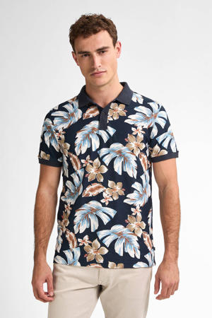 regular polo donkerblauw