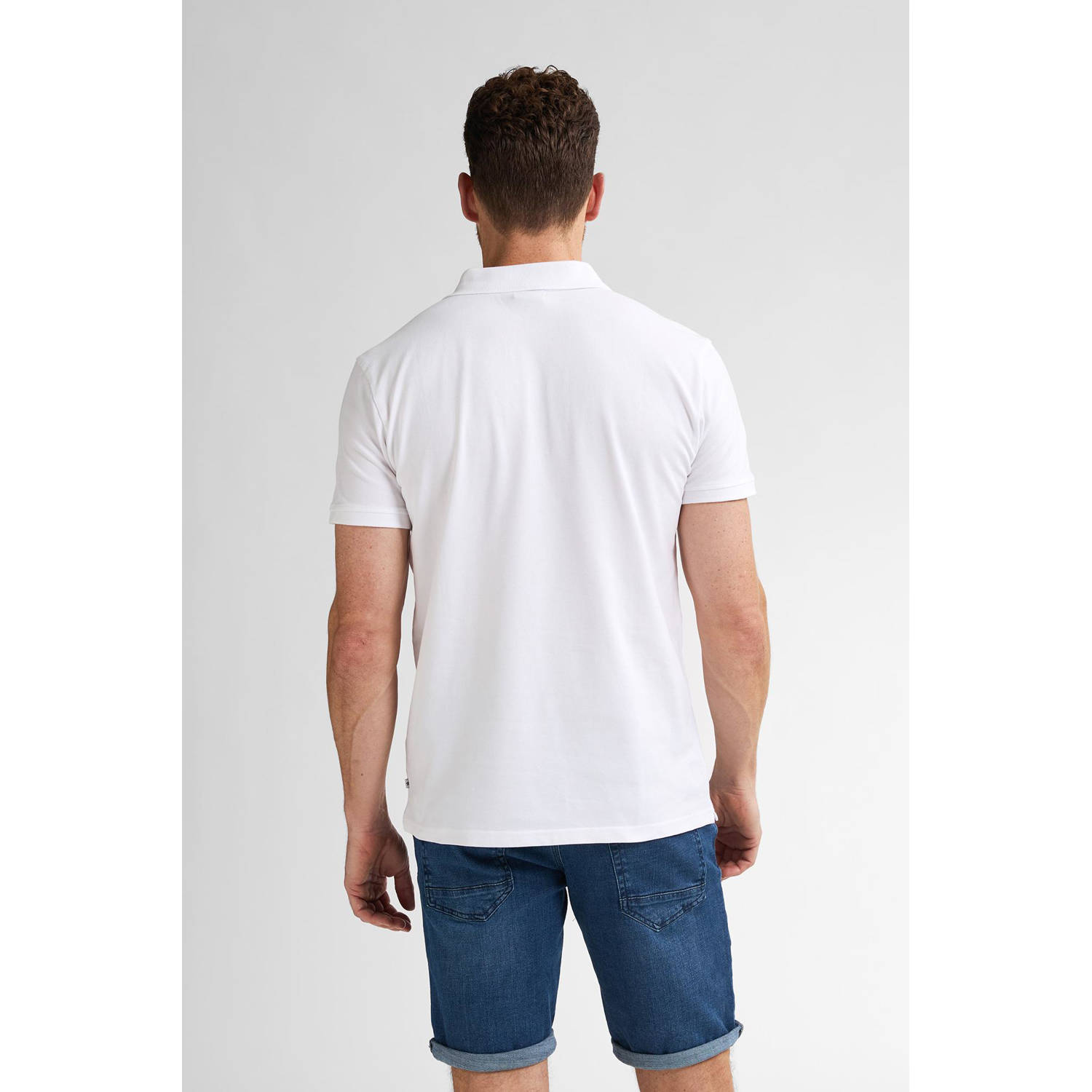 Petrol Industries regular polo wit