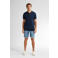 Petrol Industries denim regular short blauw