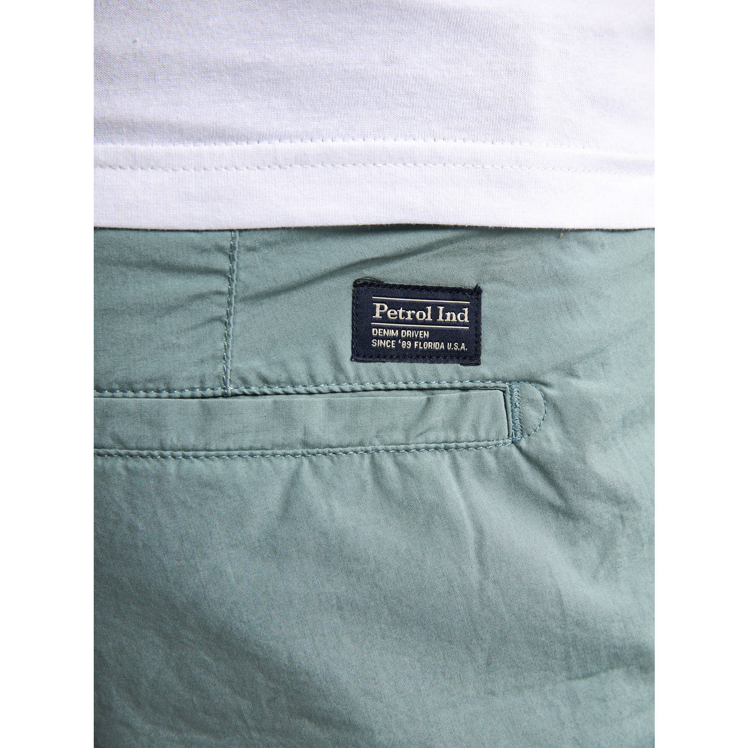 Petrol Industries regular chino short blauw