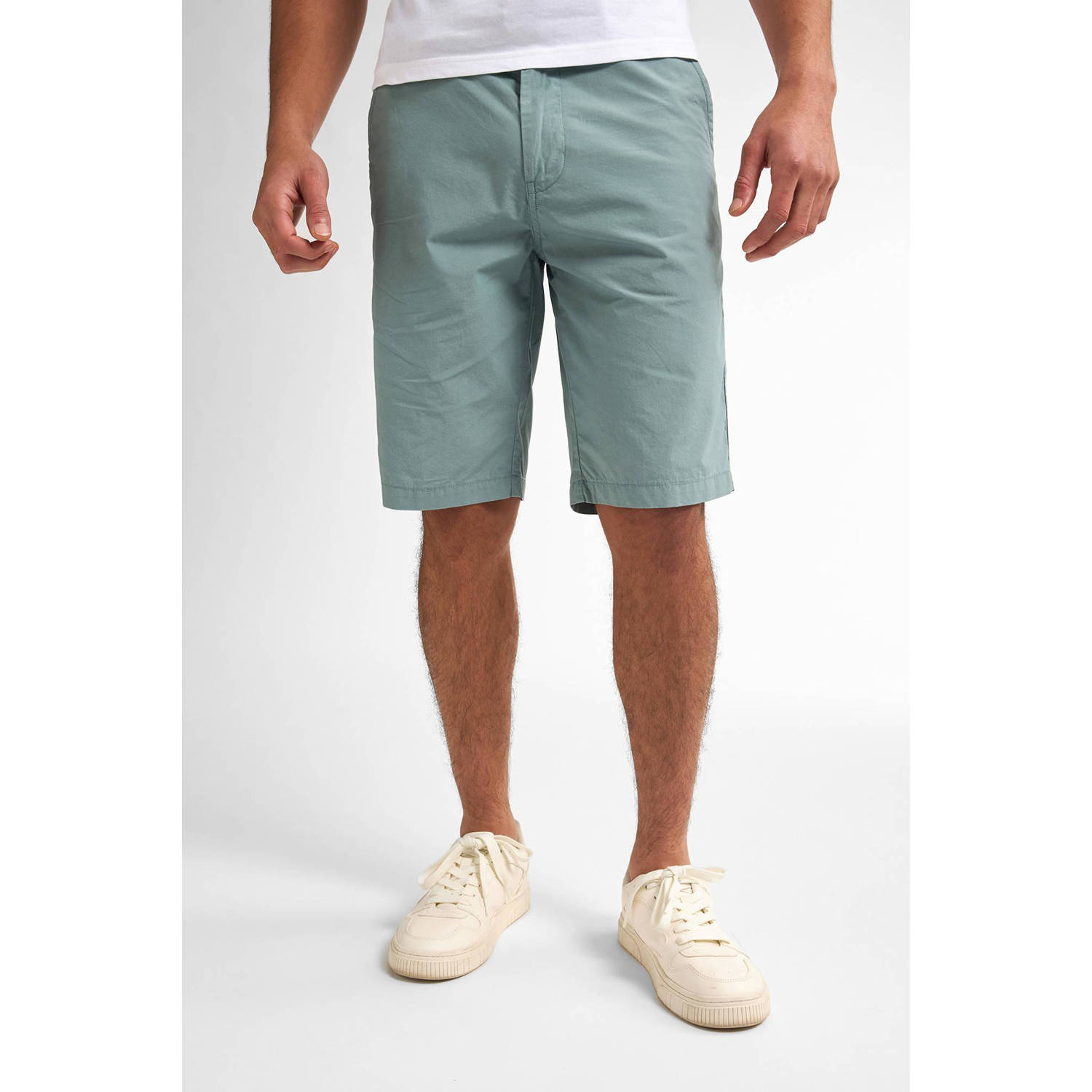 Petrol Industries regular chino short blauw