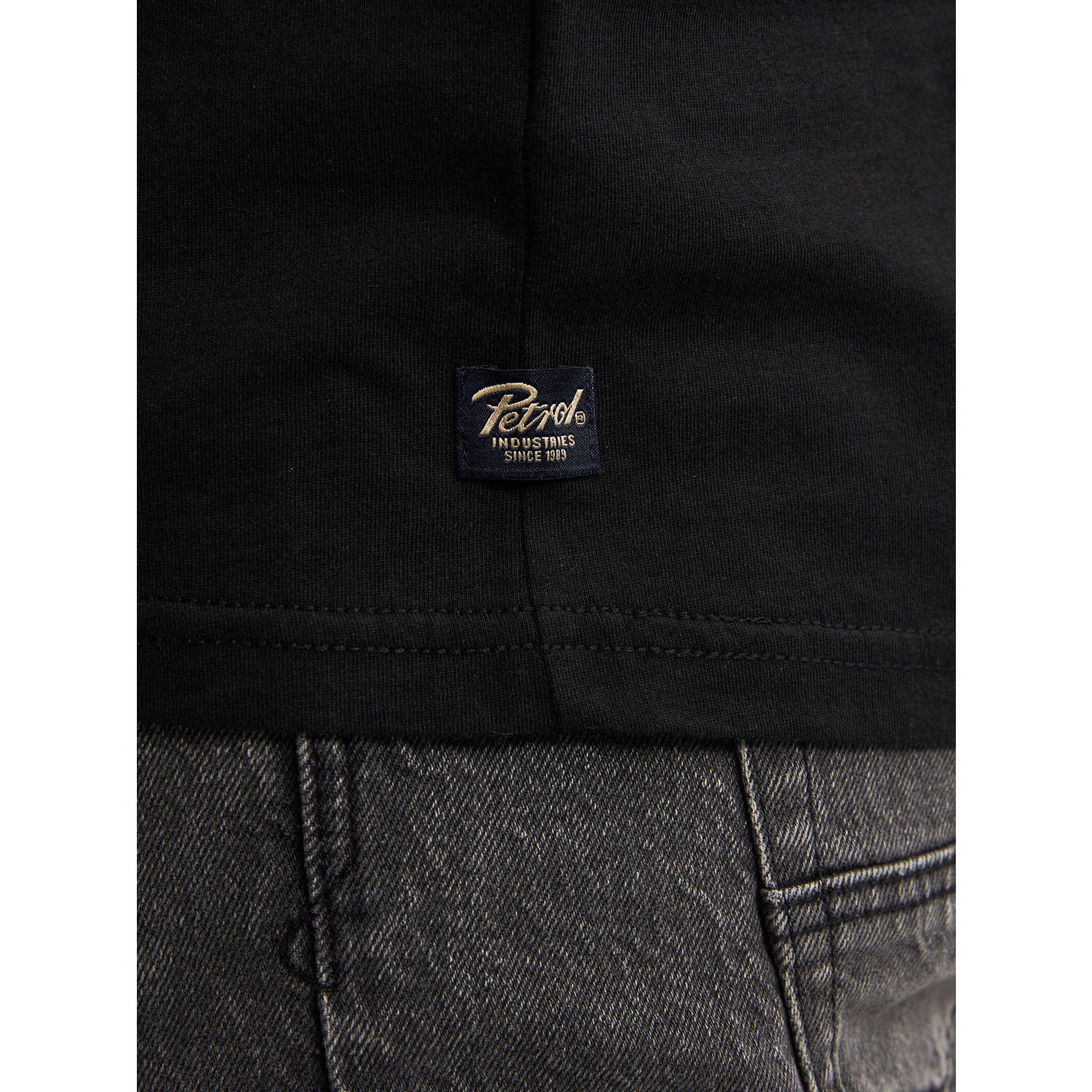 Petrol Industries T-shirt zwart