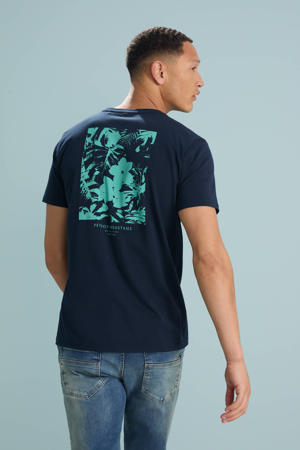 T-shirt donkerblauw