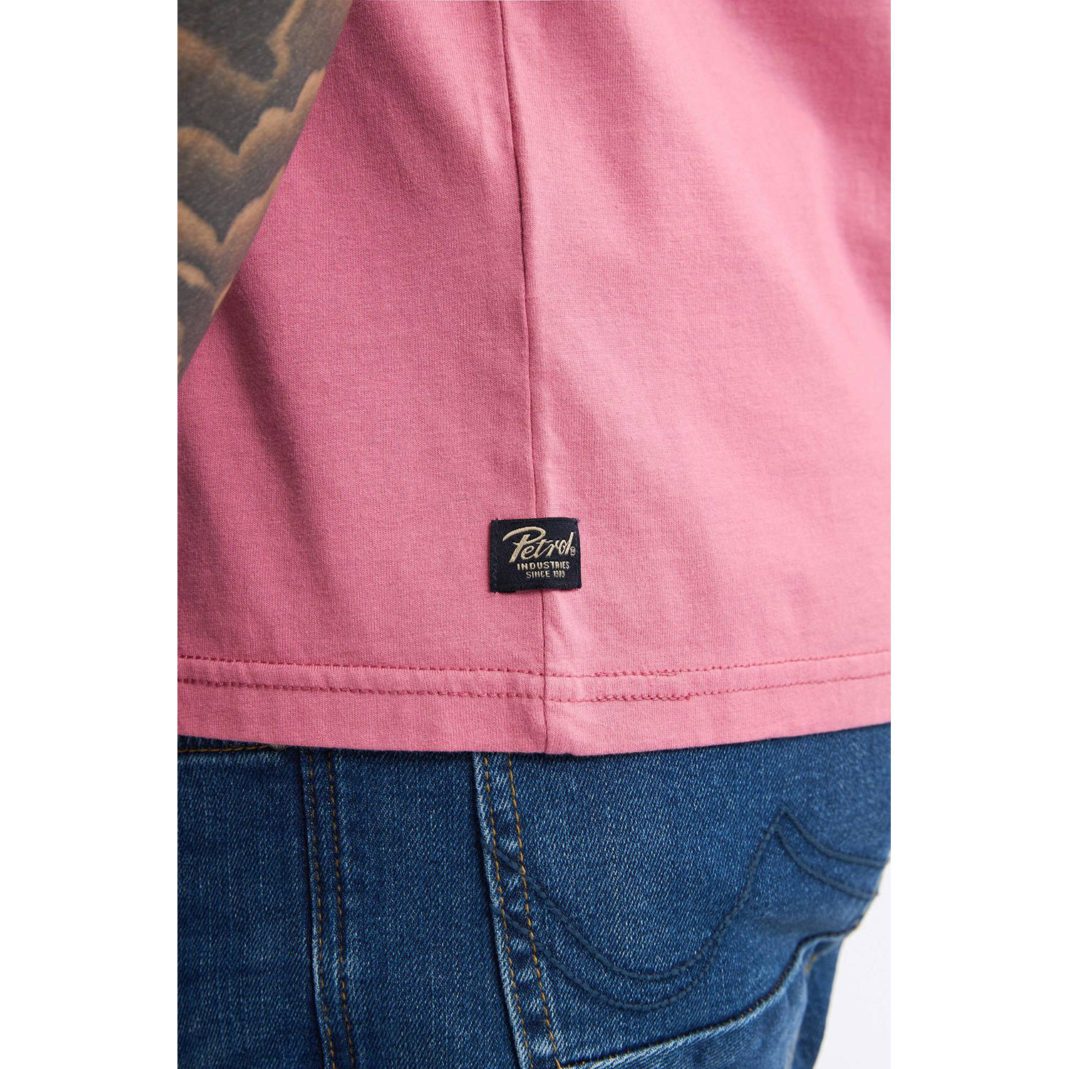 Petrol Industries T-shirt roze