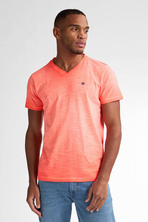 T-shirt koraalrood