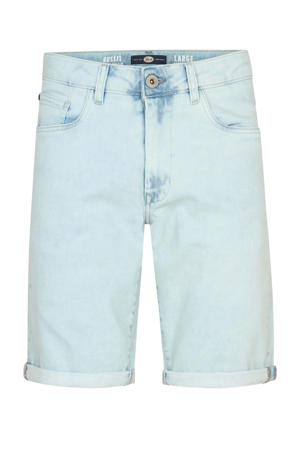 denim tapered short blauw