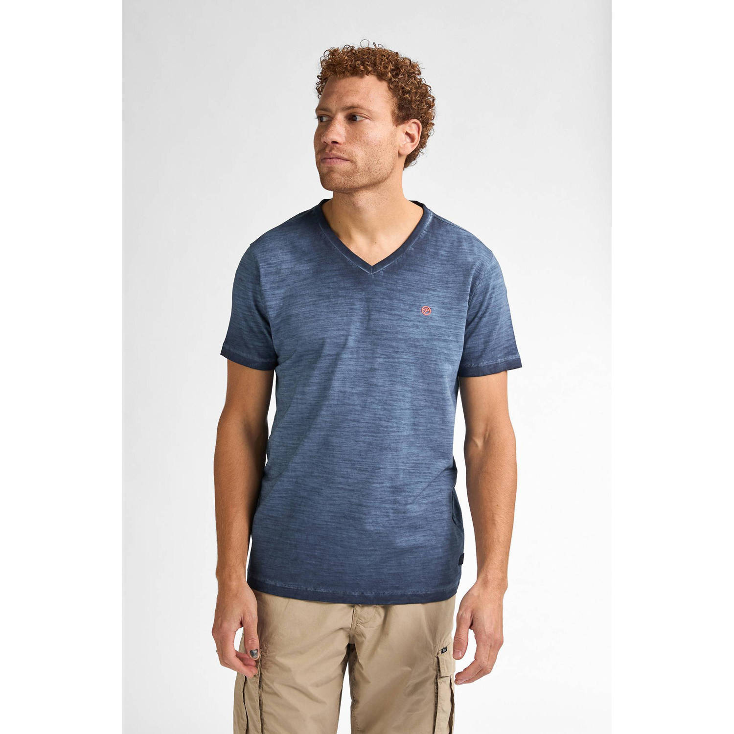 Petrol Industries T-shirt blauw