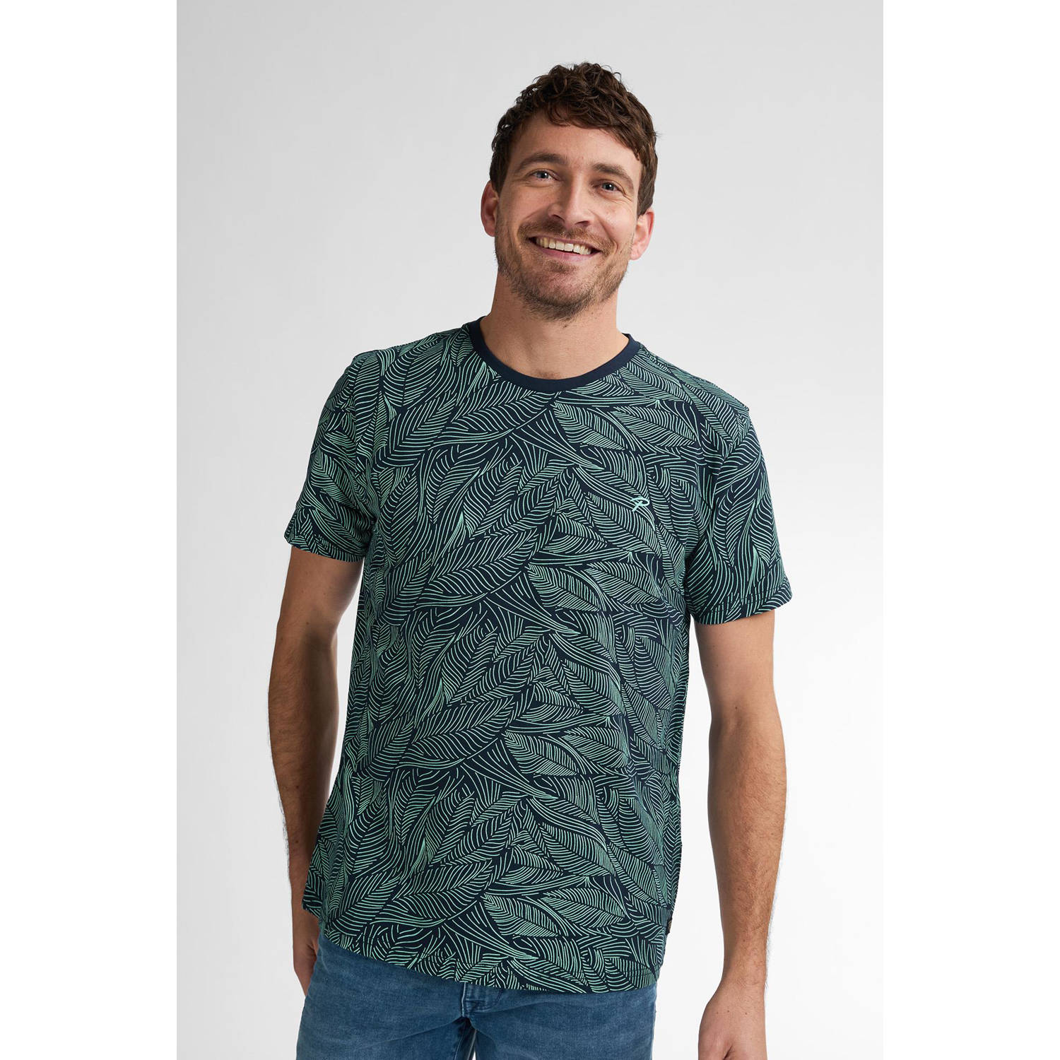 Petrol Industries T-shirt blauw